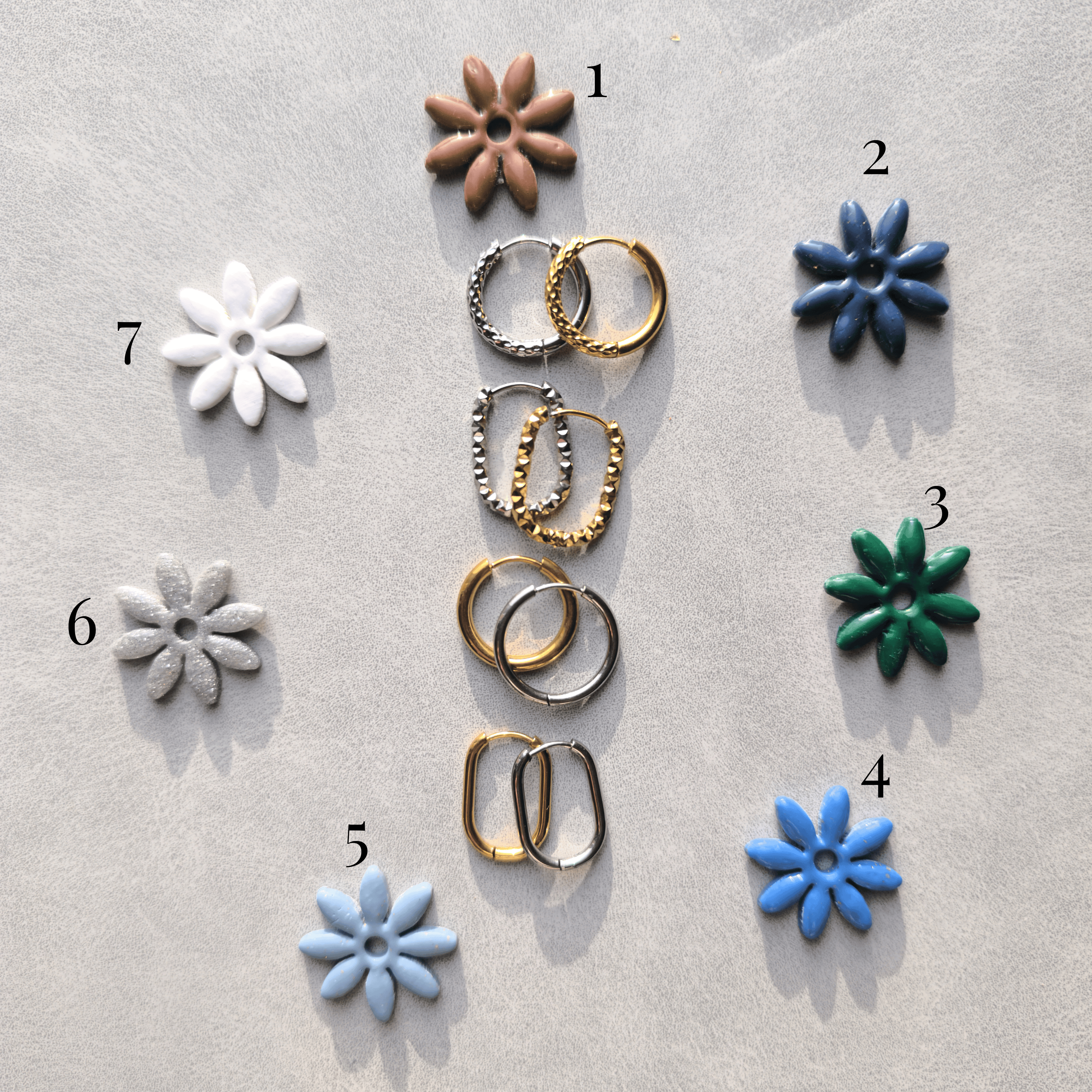 🌙 Pampilles interchangeables Lunaria à l’unité