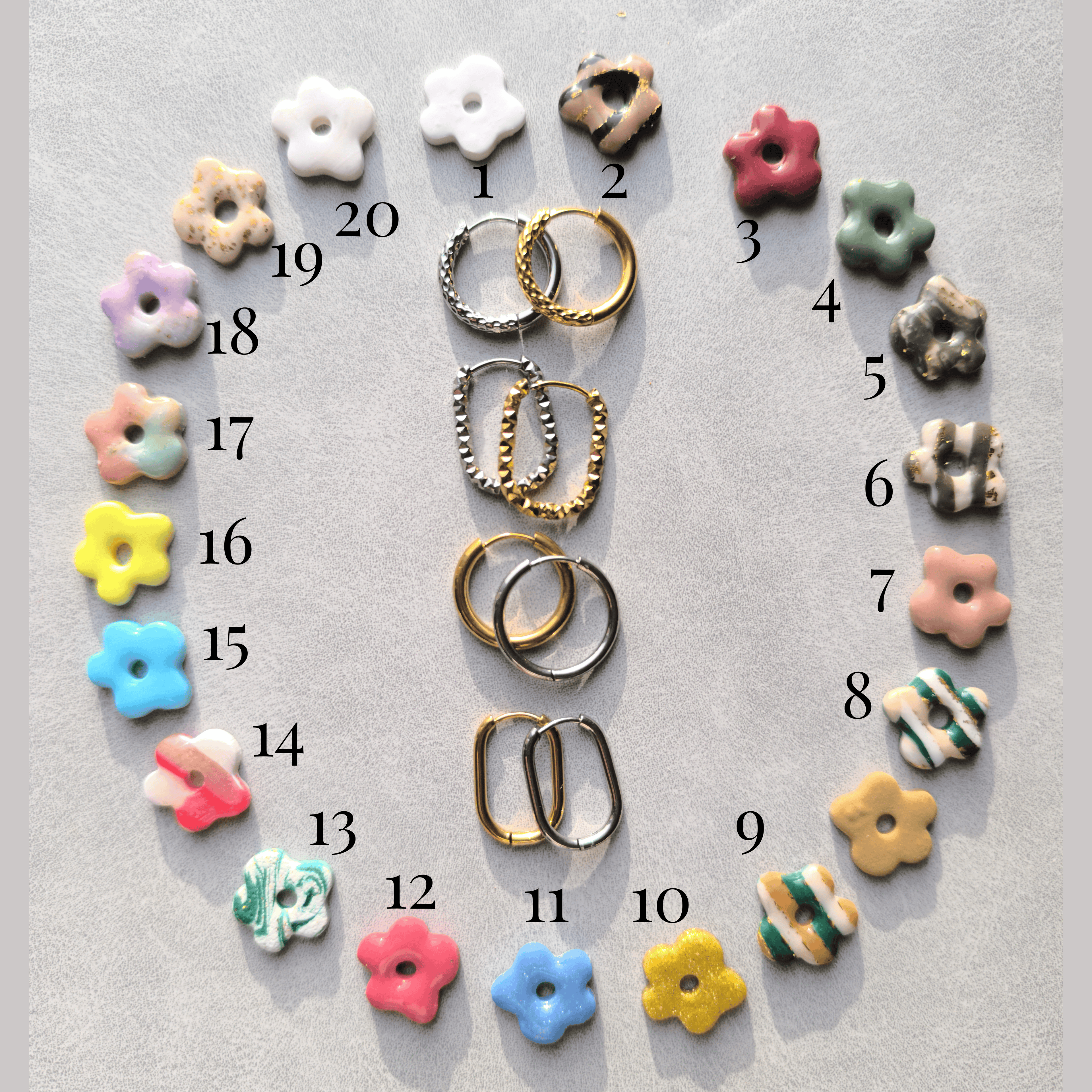 🌸 Pampilles interchangeables Floralis