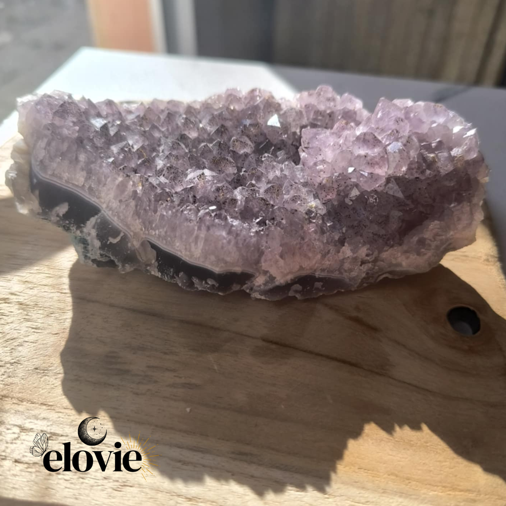 Améthyste brute du Brésil – 689 g