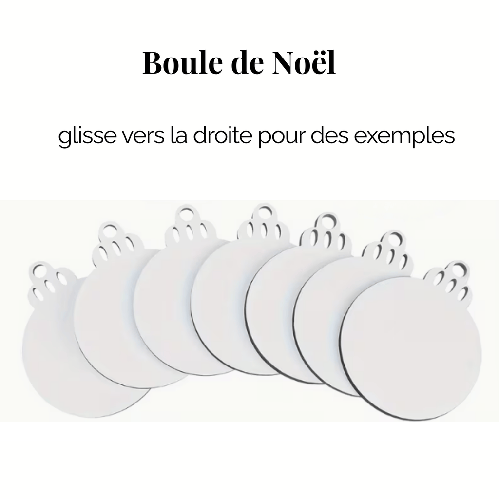 Boule de Noël Personnalisée