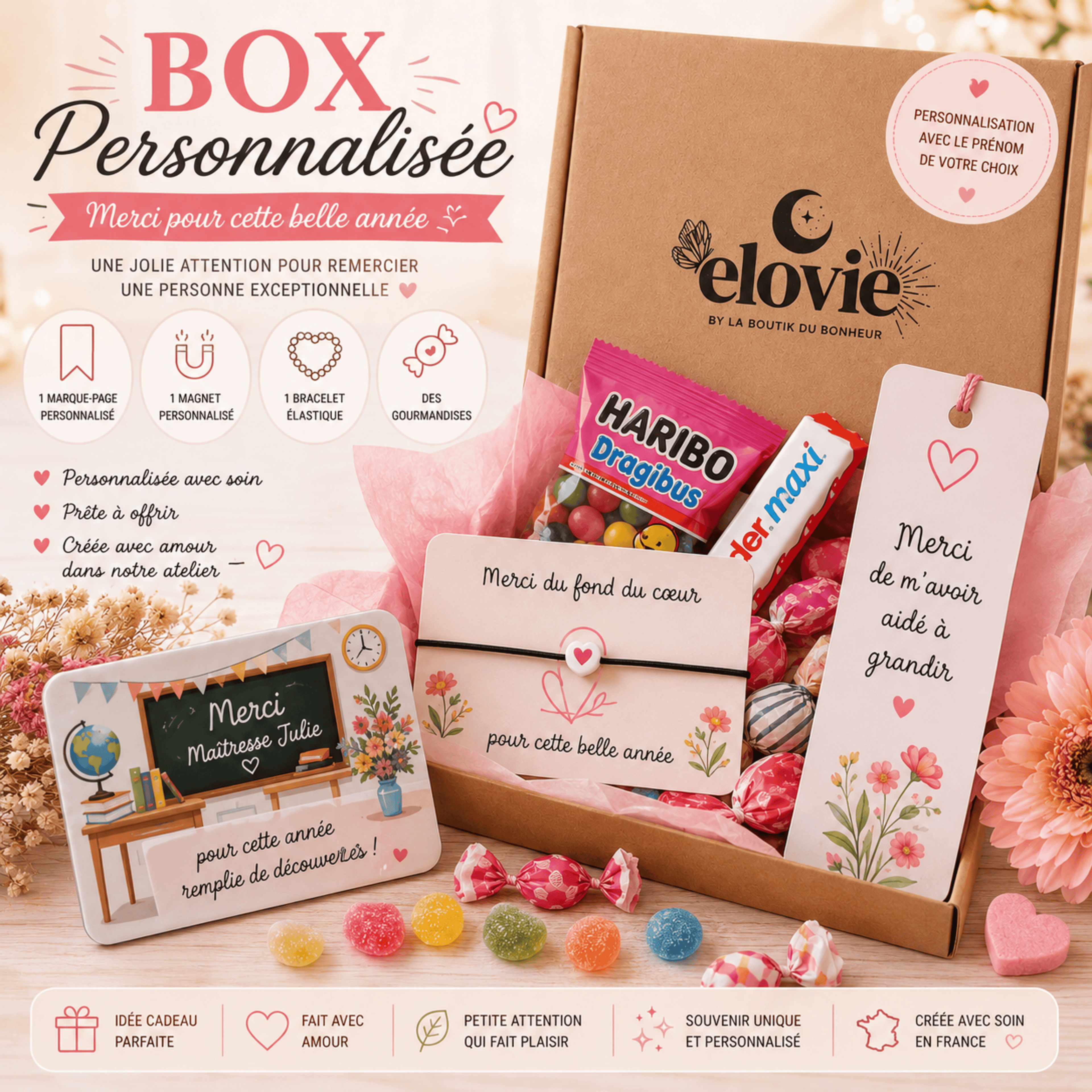Box Cadeau Fin d'Année Personnalisée