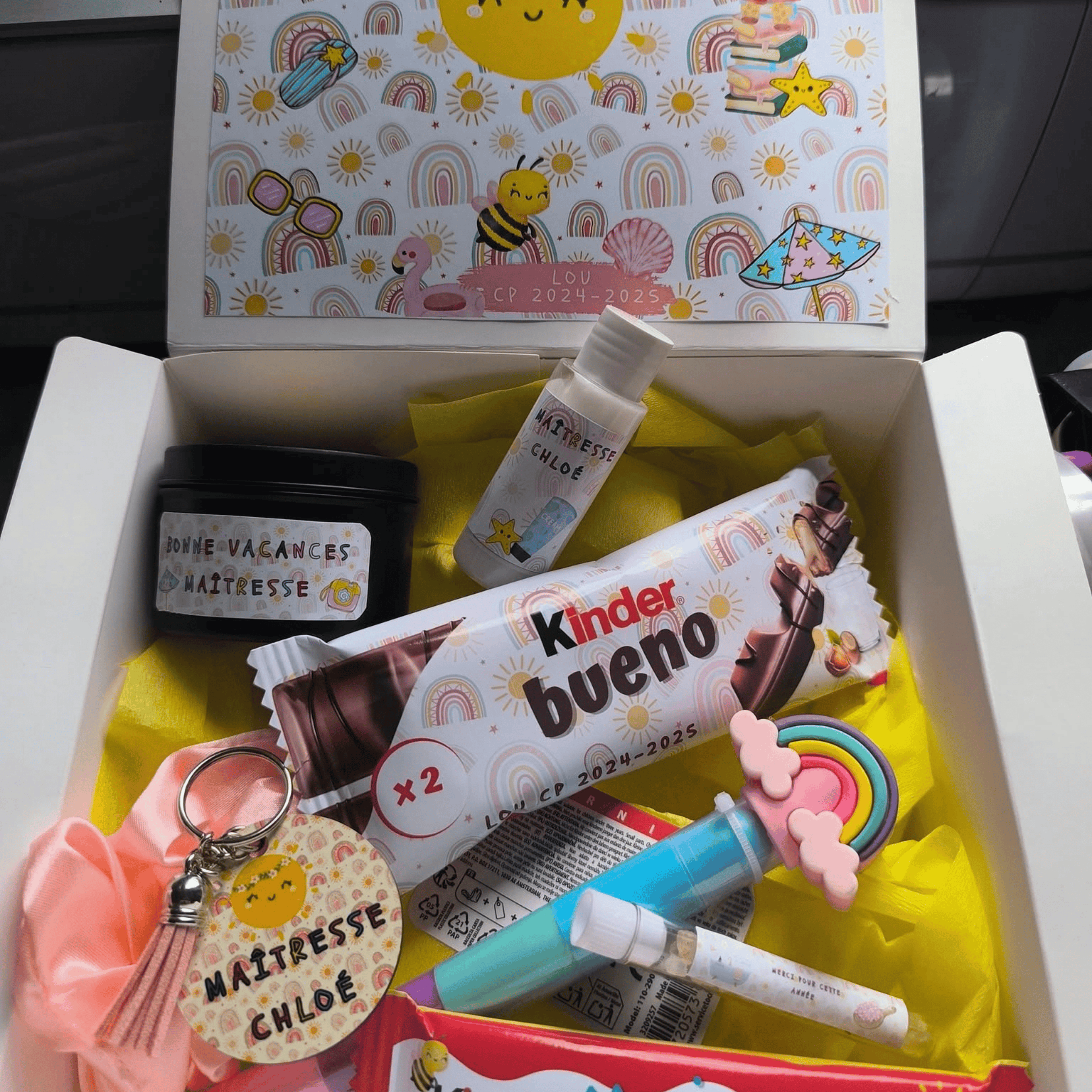 Box Personnalisée Soleil & École ☀️📚