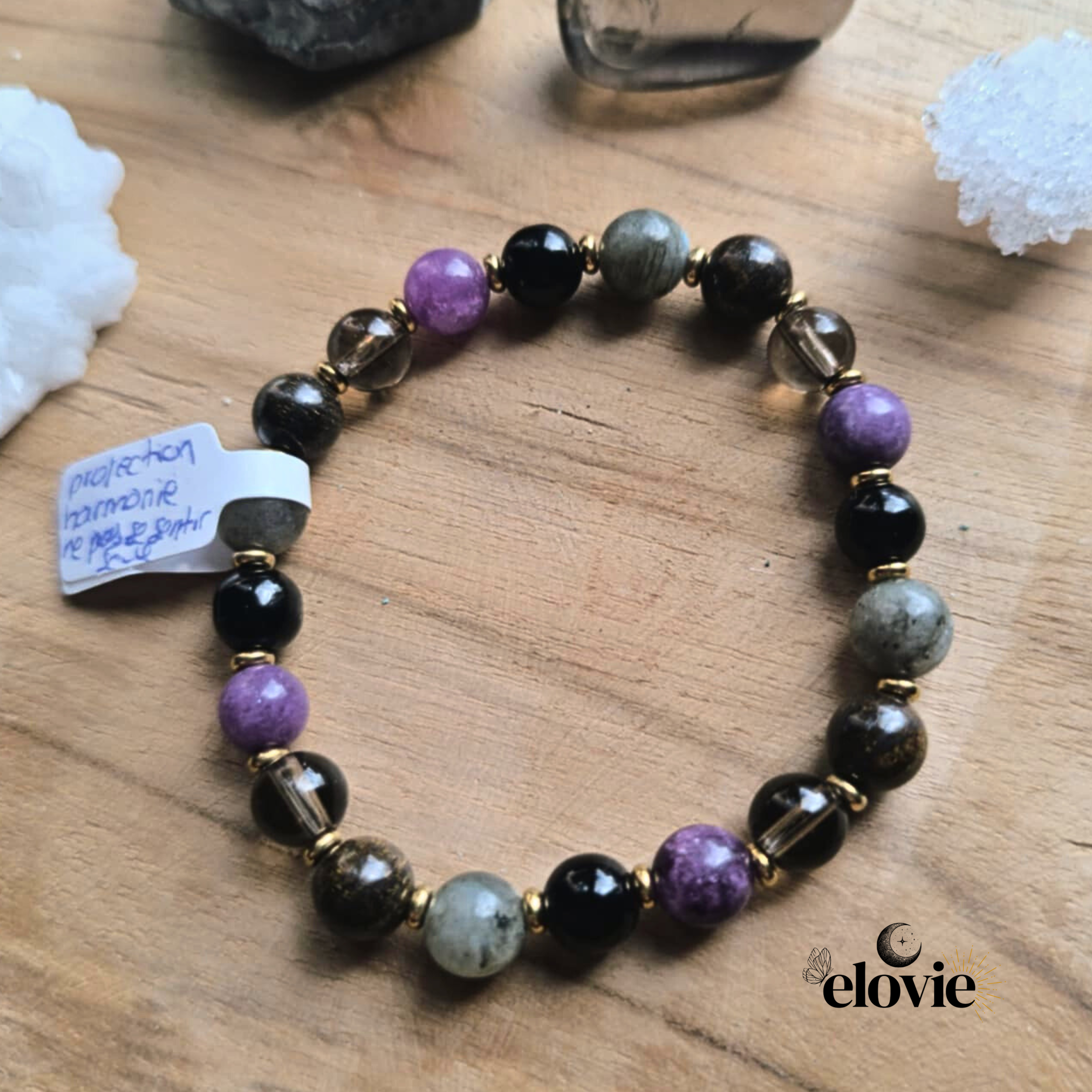 Bracelet protection, harmonie et réconfort. 8mm