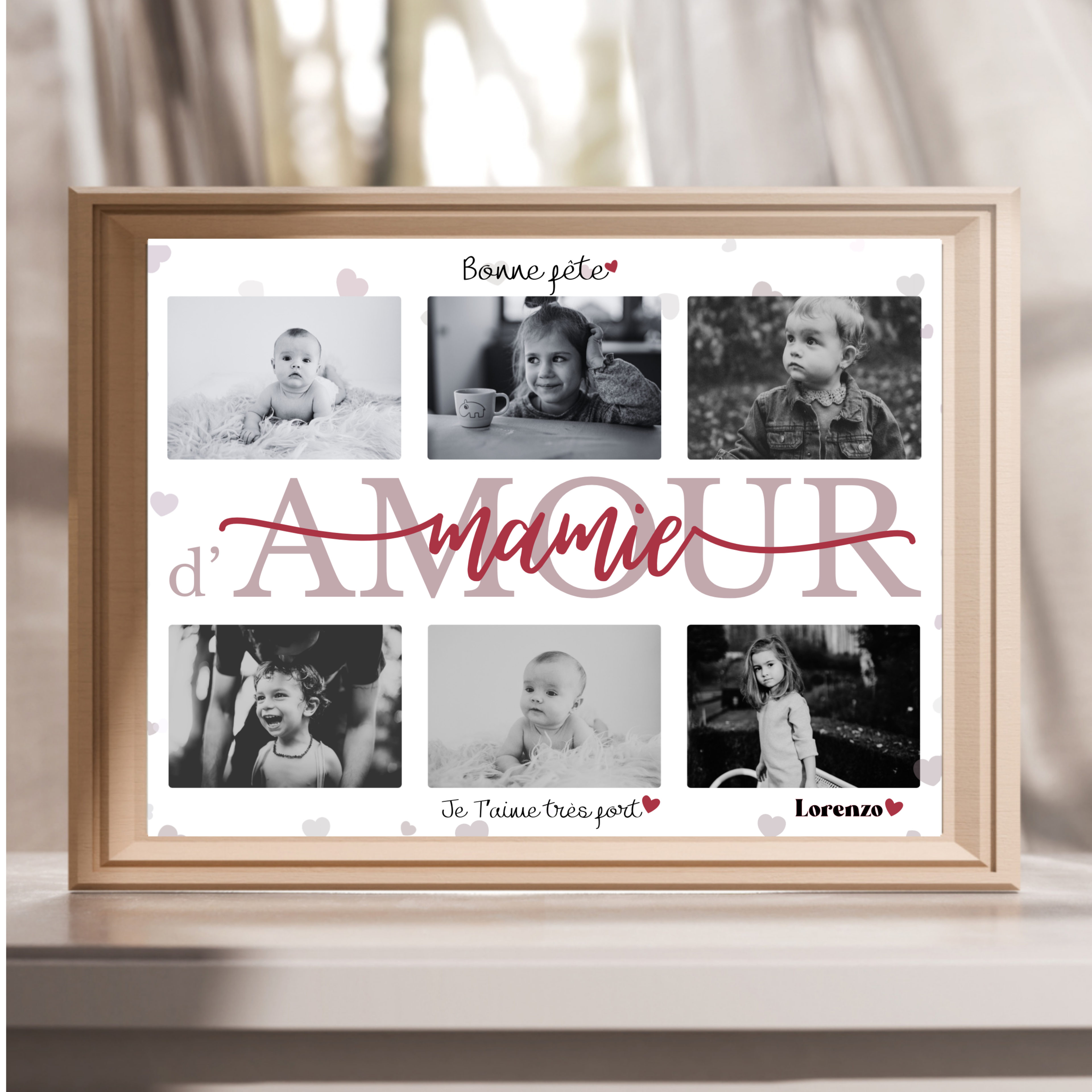 Cadre Personnalisé MAMIE