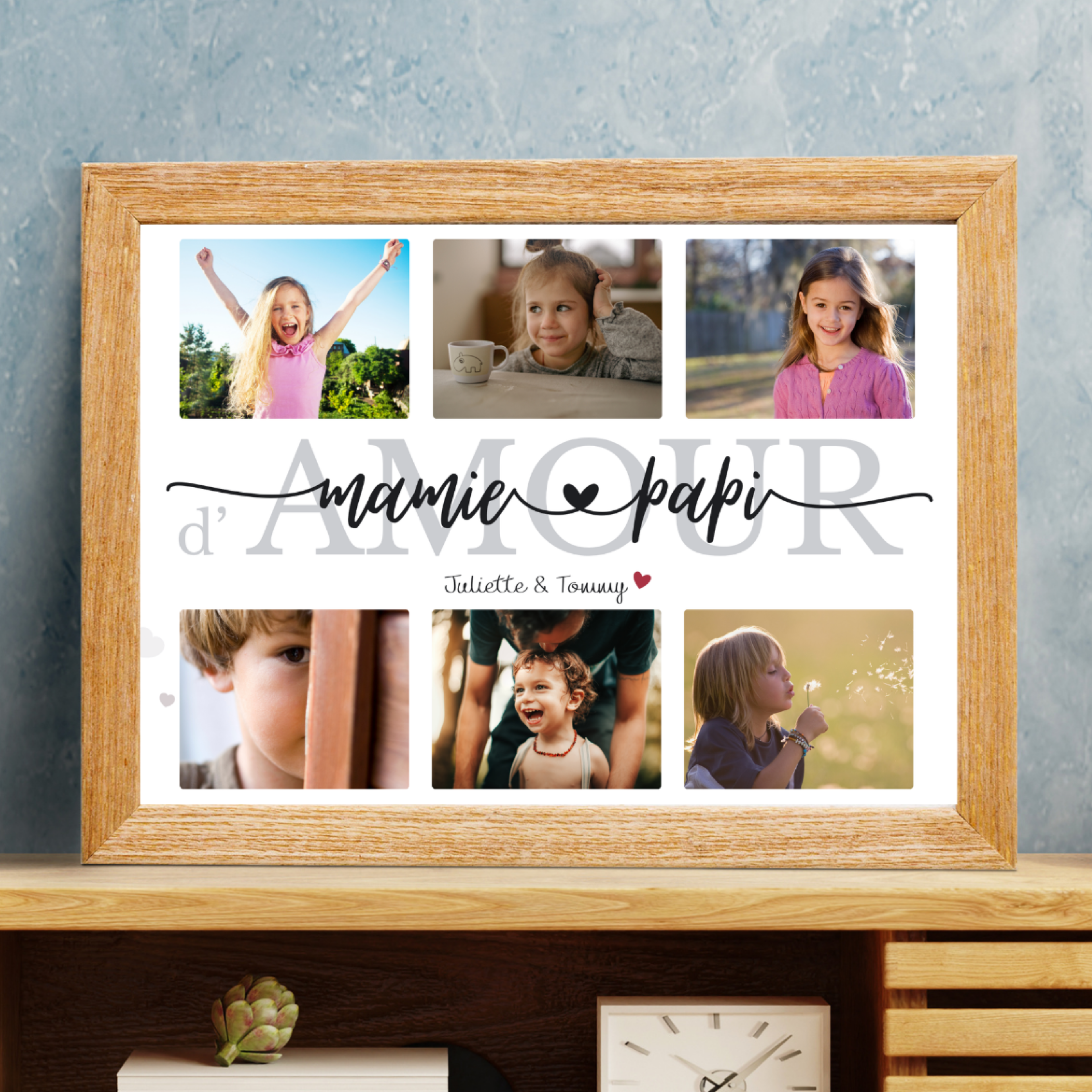 Cadre Personnalisé – Mamie & Papy