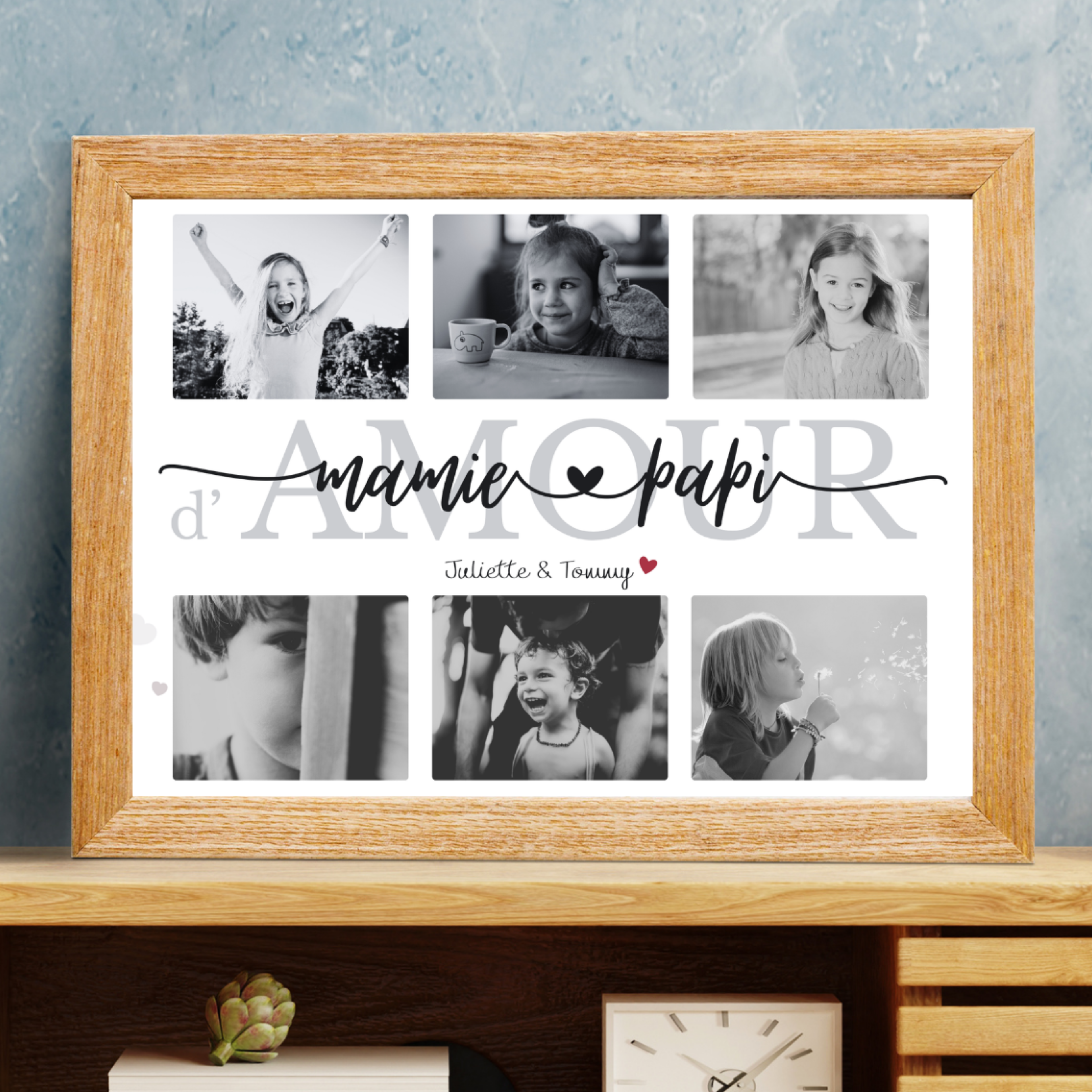 Cadre Personnalisé – Mamie & Papy