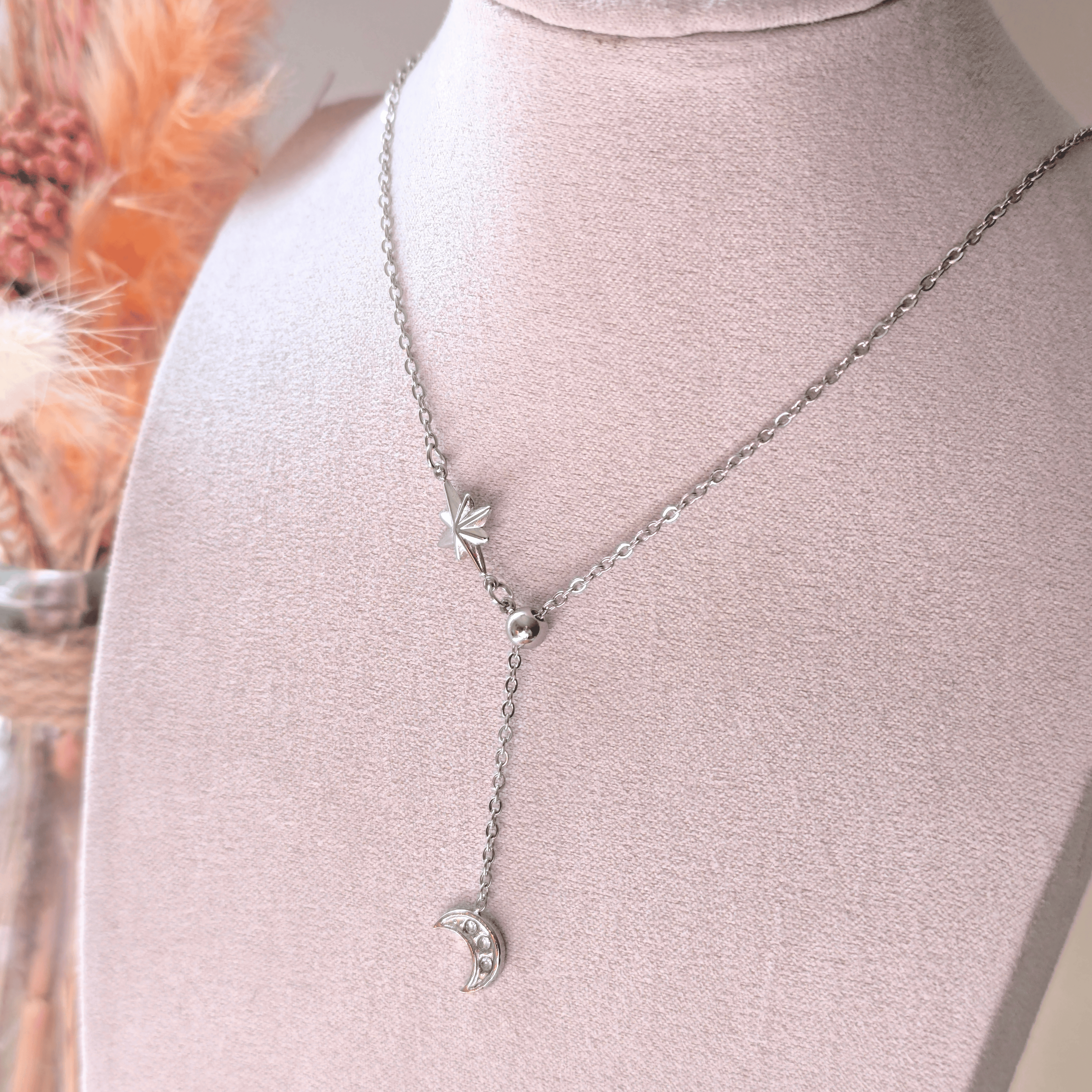 Collier Y Étoile & Lune