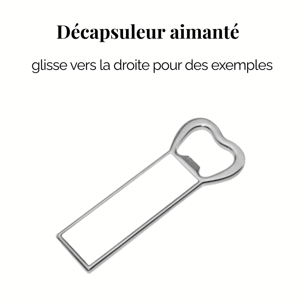 Décapsuleur Aimanté Personnalisé