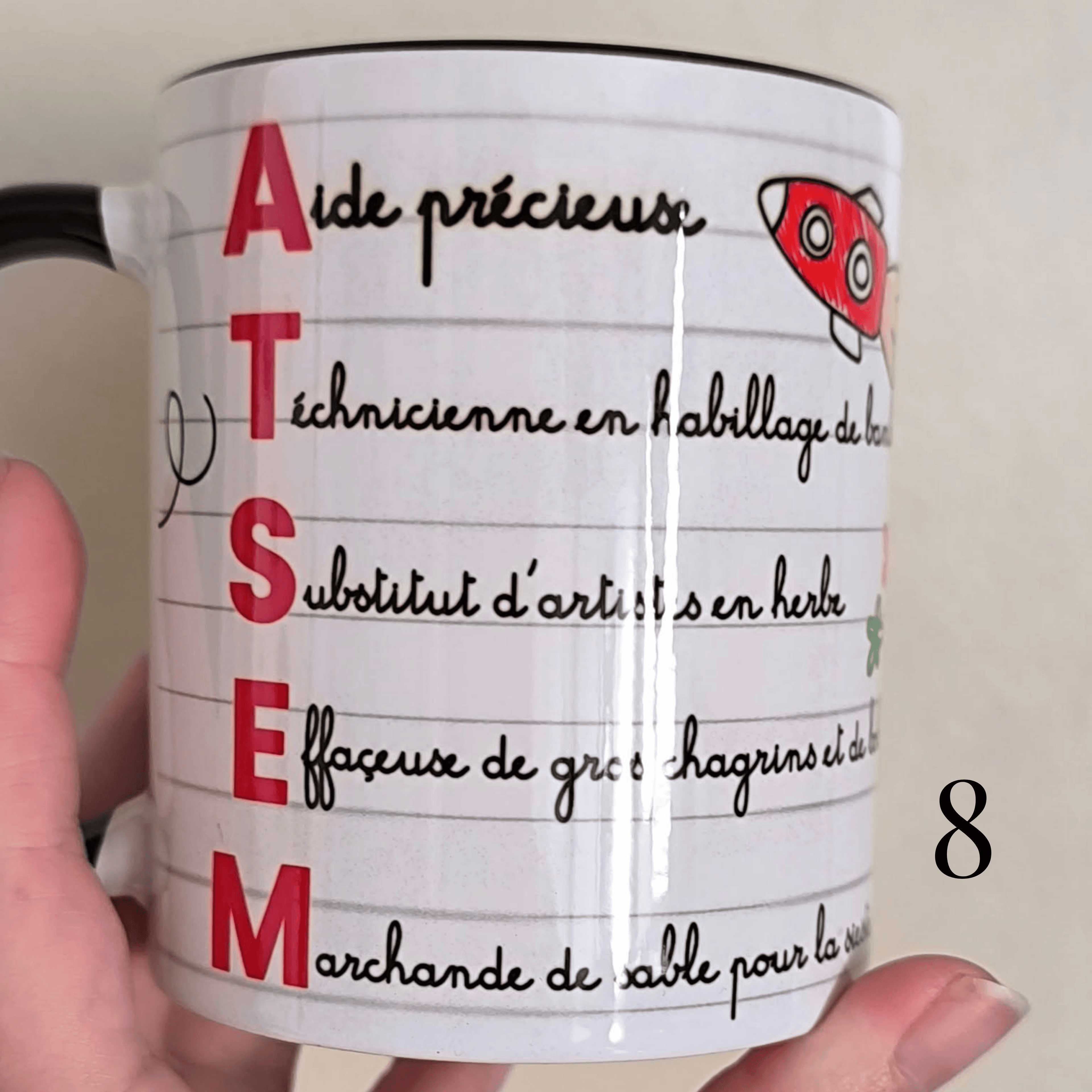 Tasse Garnie Personnalisée ☕🍬