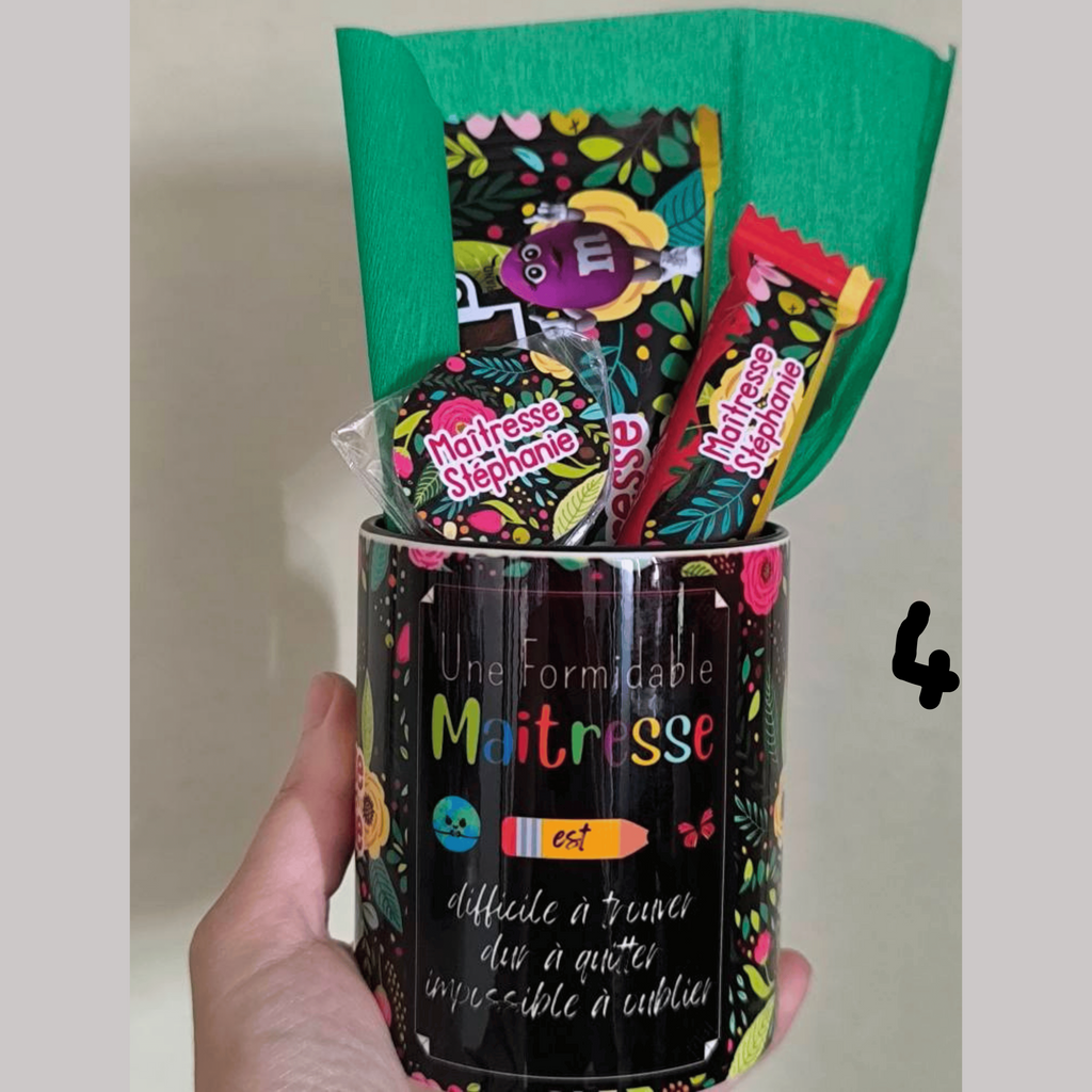 Tasse Garnie Personnalisée ☕🍬