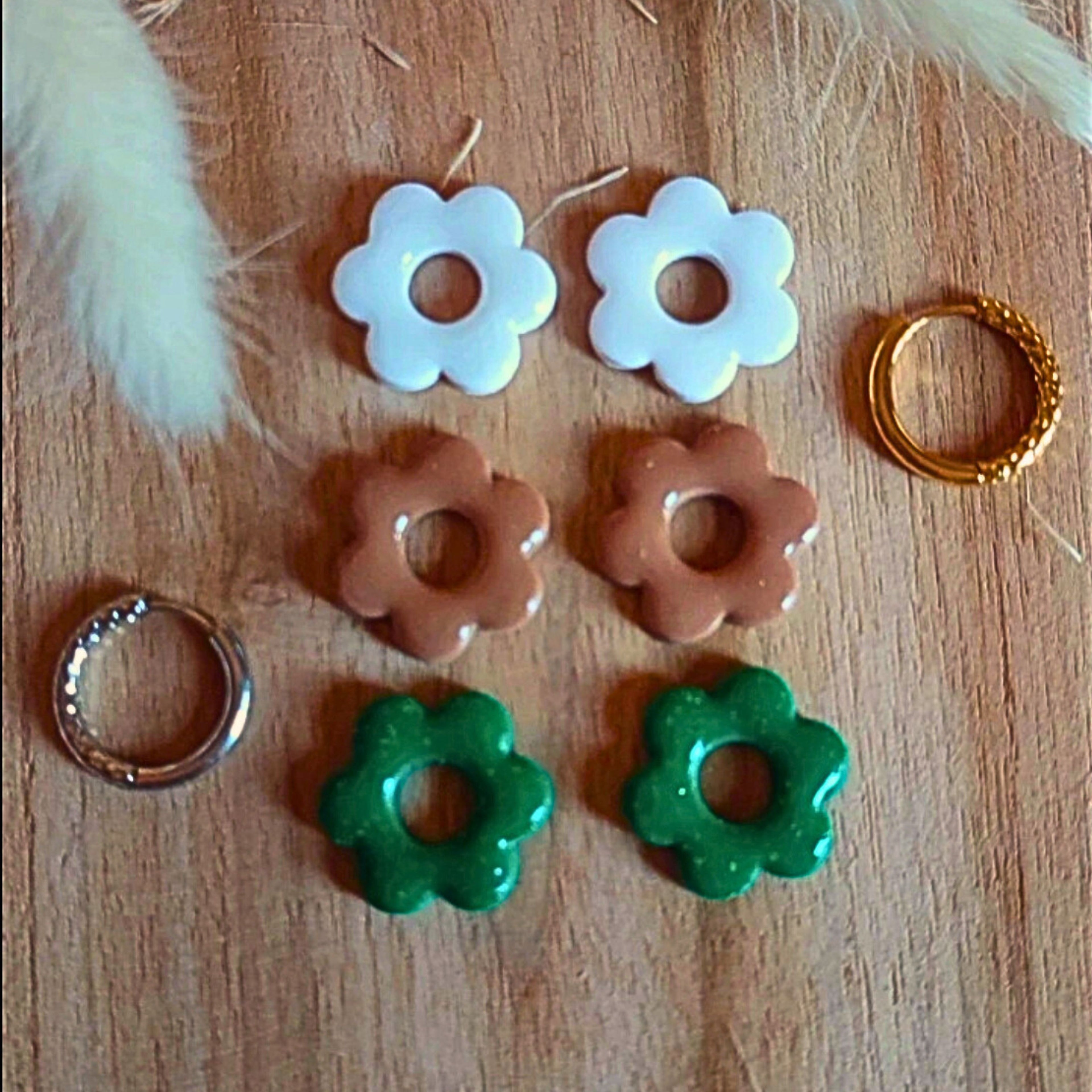 🌸 Créoles interchangeables Floréa Moyenne