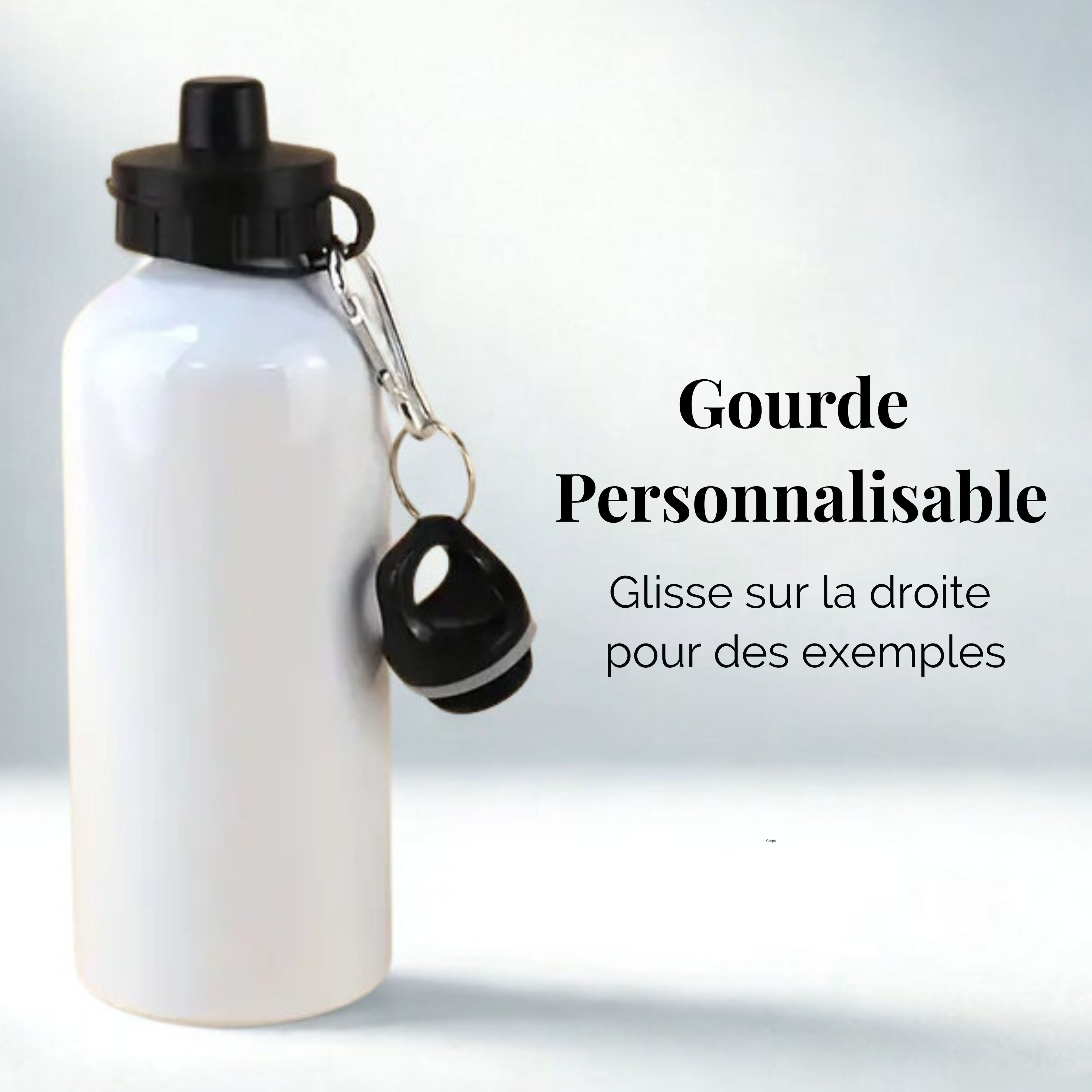 Gourde Personnalisée en Aluminium – 600 ml