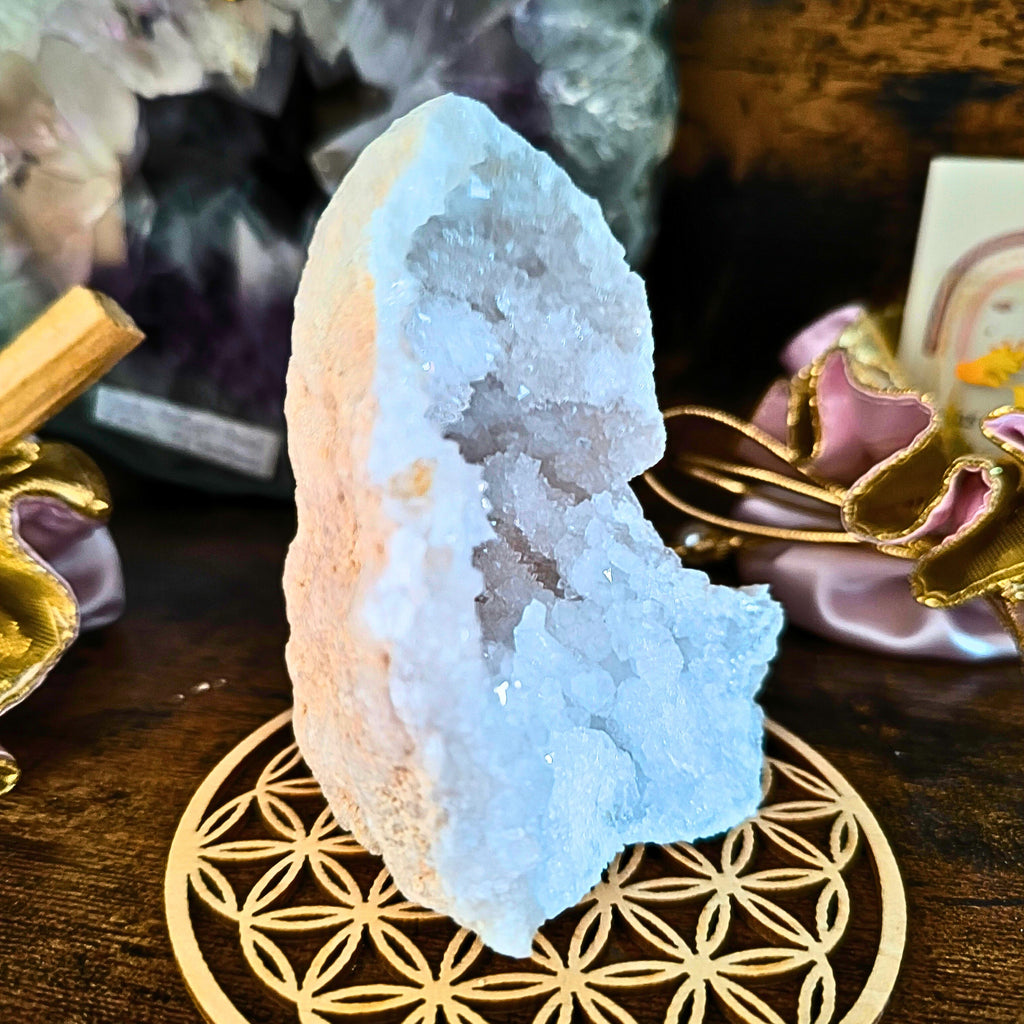 Grotte en Cristal de Roche – 320 g – 100 x 75 x 60 mm