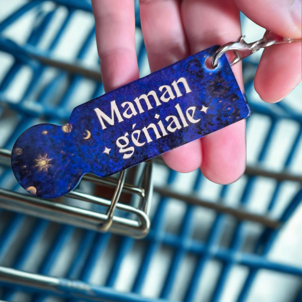 Jeton de Caddie Personnalisé – Recto/Verso