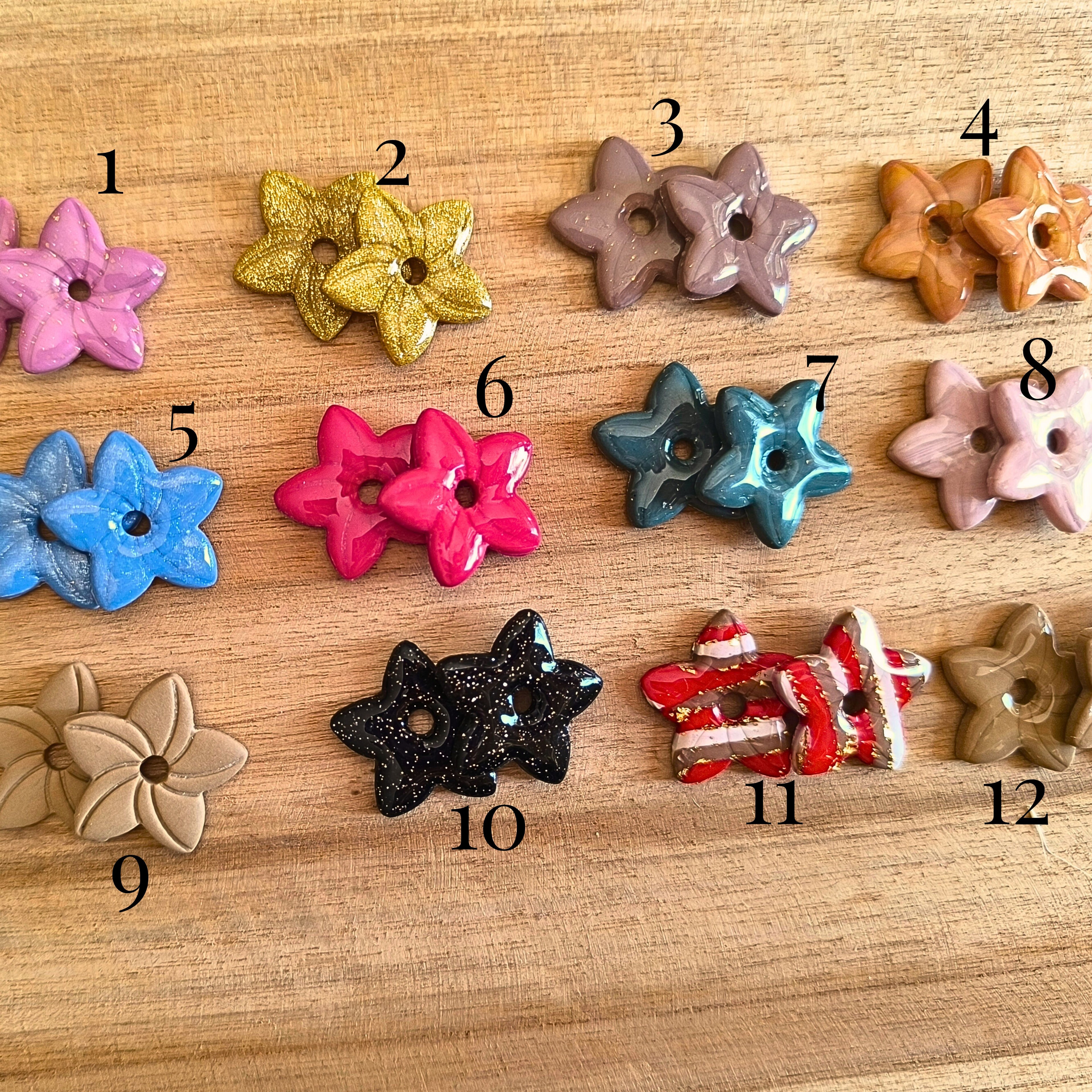 🌟 Pampilles interchangeables Astraéa à l’unité