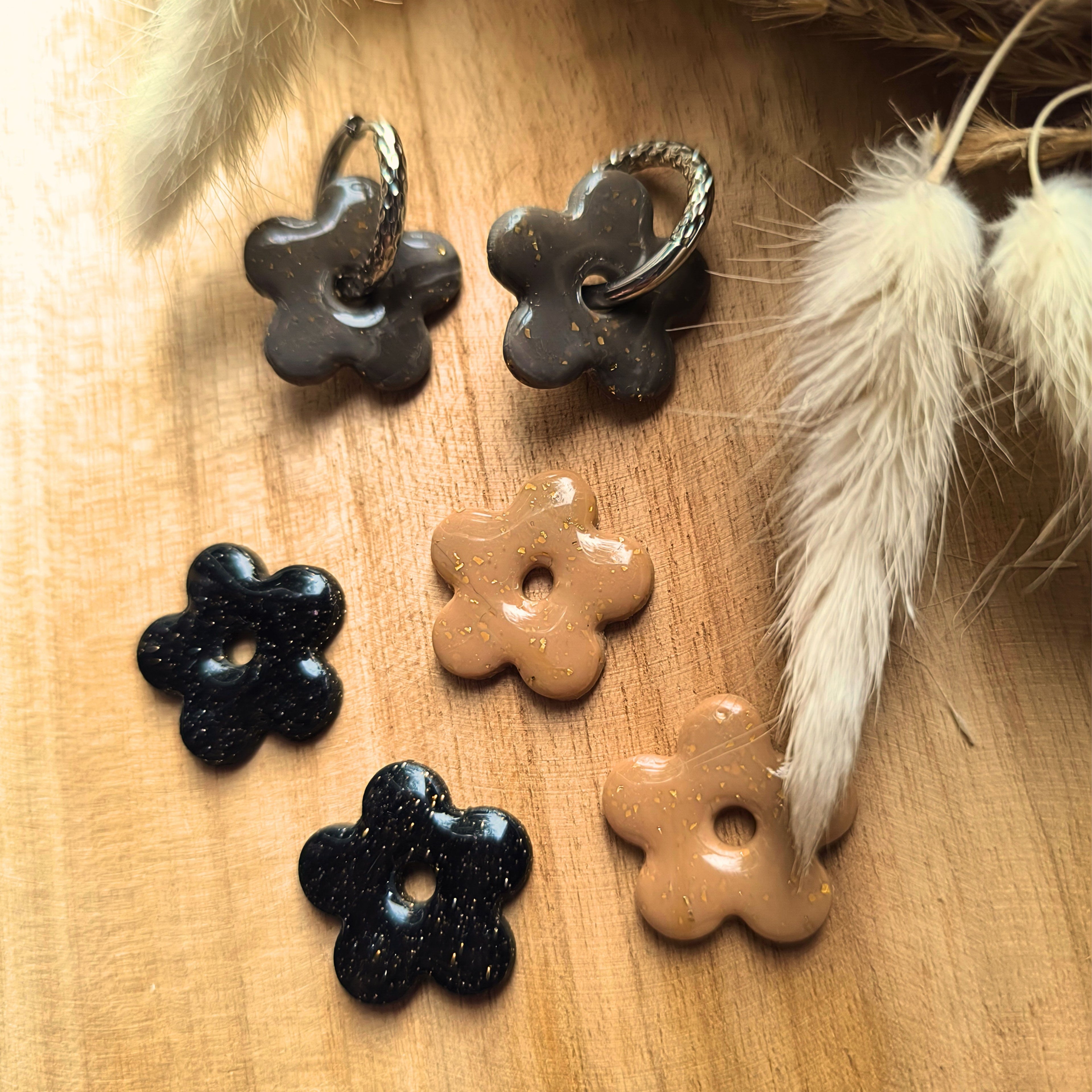 🌸 Créoles interchangeables Isoria