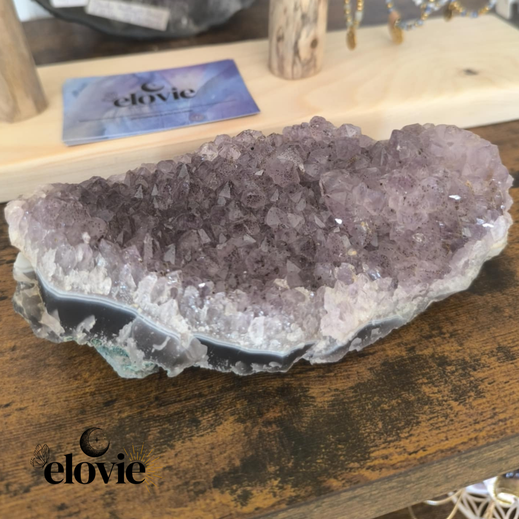 Améthyste brute du Brésil – 689 g