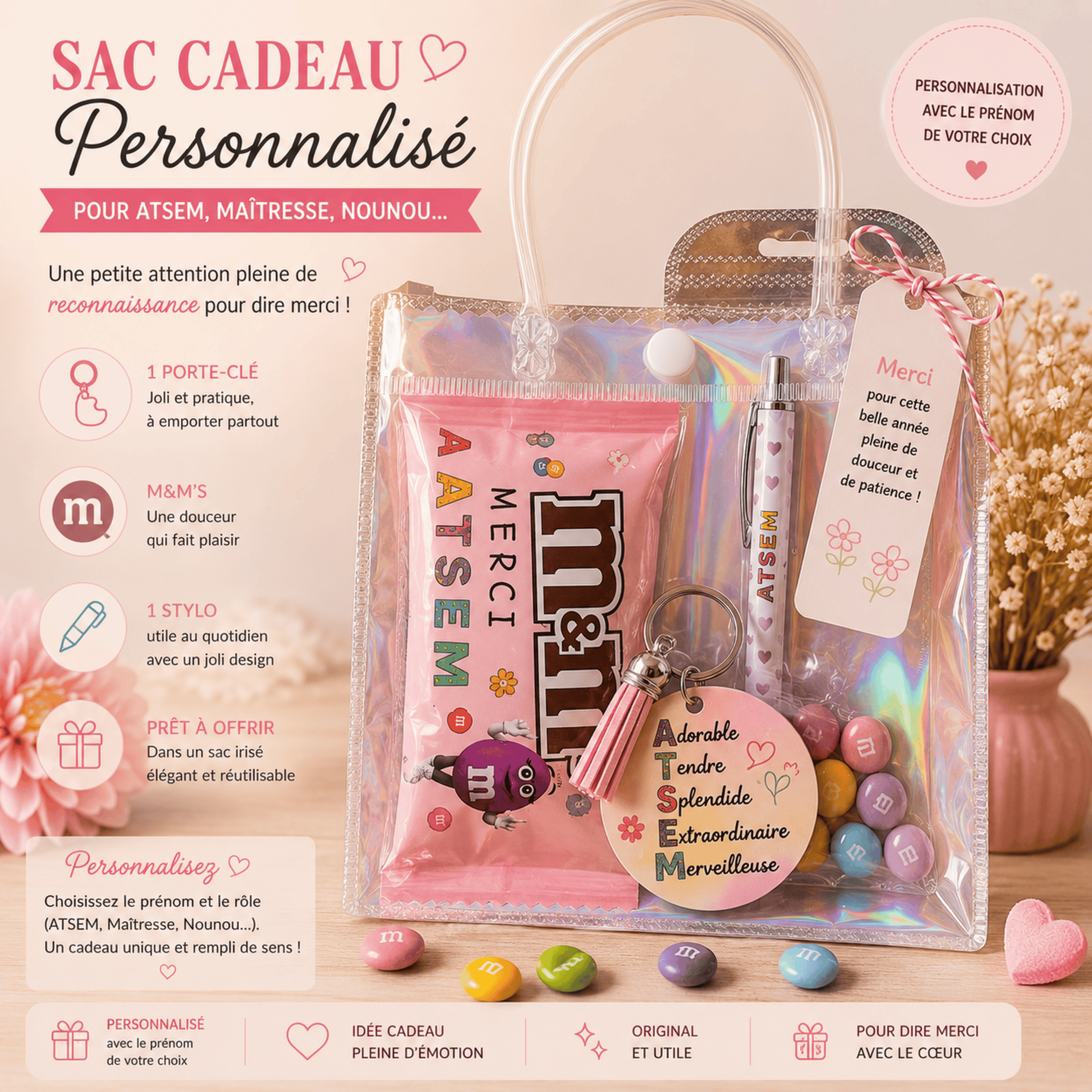 Sac Cadeau Personnalisé