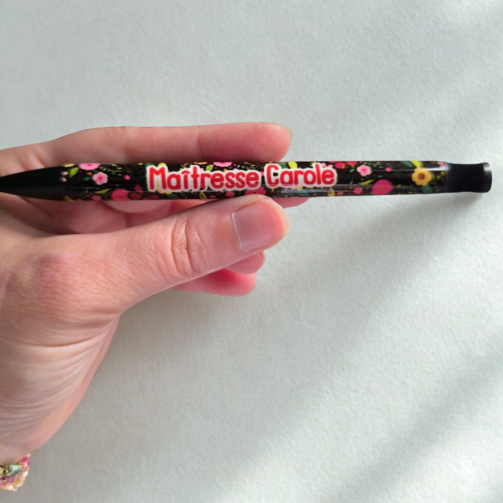 Stylo Personnalisé – Prénom, Texte & Thème au Choix